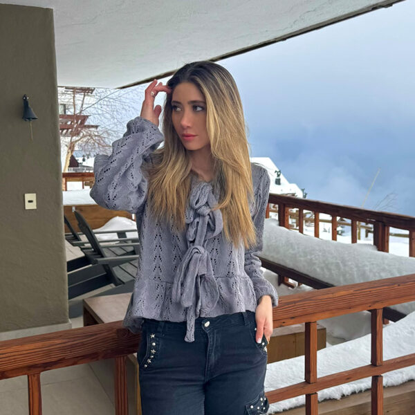 Chaleco Lazos Camille Gris