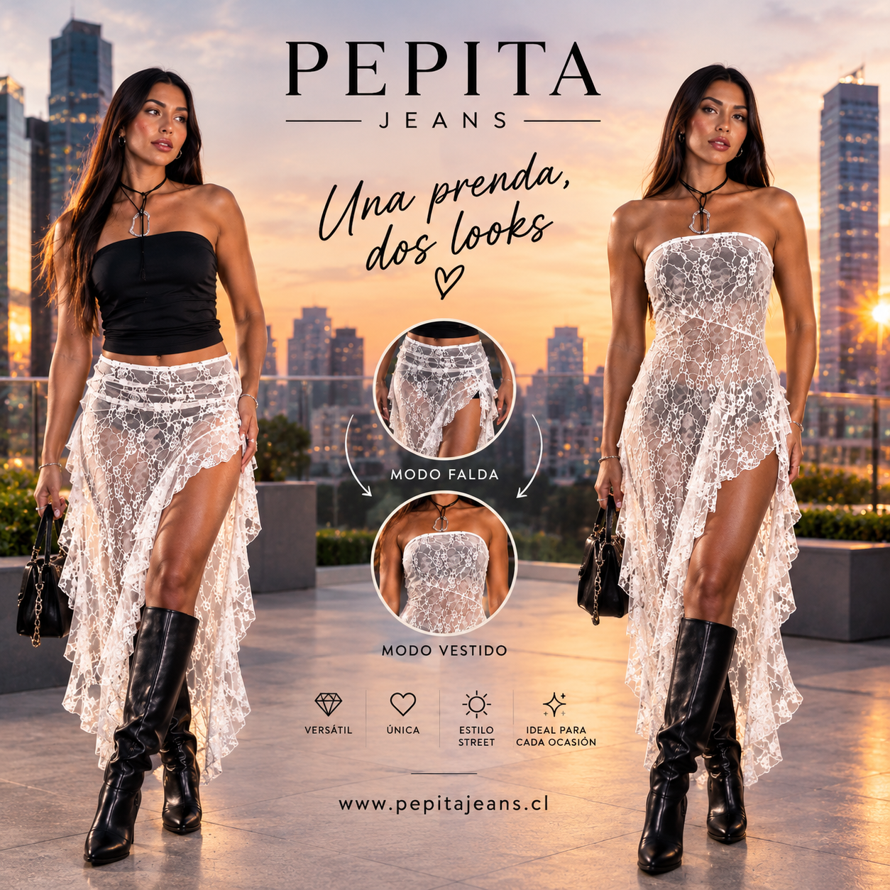 Pollera Amalfi - Imagen 6
